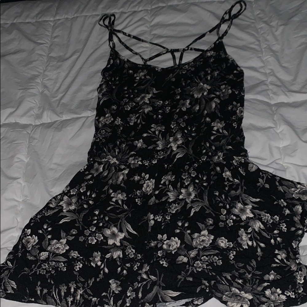 American Eagle Floral Romper
